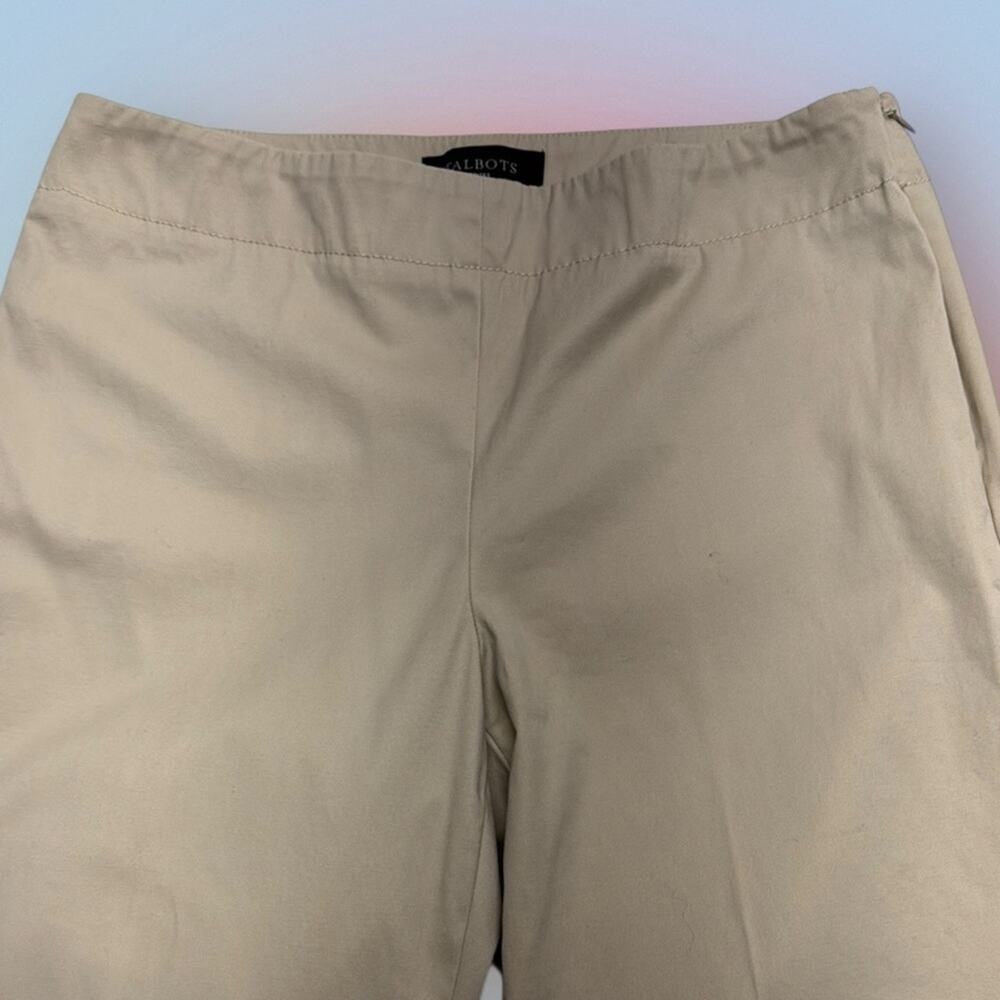 TALBOTS Women’s 6P Beige Capri Pants HERITAGE